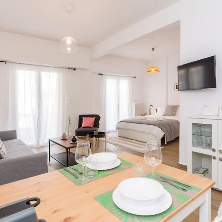 Wide Comfy Studio Apartment Centrally Located In Thissio Athene Buitenkant foto